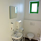 Hallenbüro WC mit Systemwand